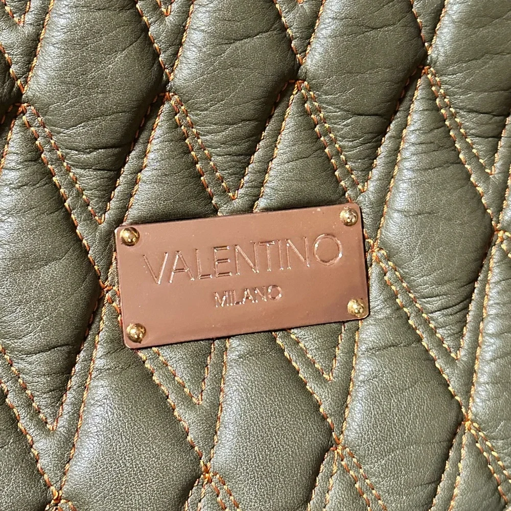 Mario Valentino Spa Quilted Handbag - Picture 3 of 7
